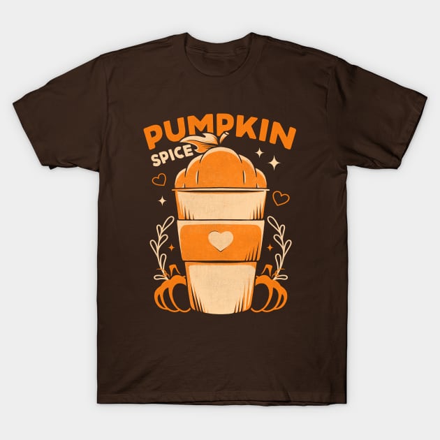 Pumpkin Spice Lover T-Shirt by Alundrart